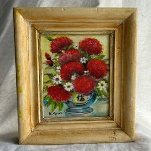 Framed Painted Artwork